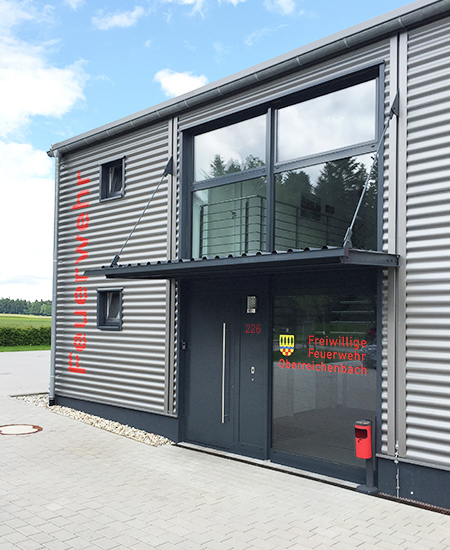 Nutzungsorientiert und stilvoll - Neubau Feuerwehrgerätehaus 0berreichenbach